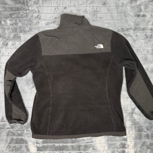 The North Face Denali Polartec Fleece Jacket Womens XL Black Full Zip Gorpcore - Picture 8 of 9